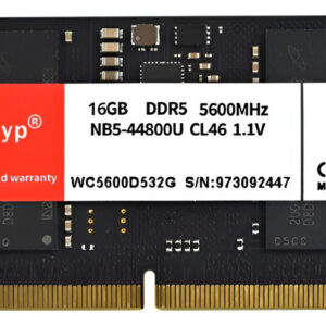 Memoria Ram Wicgtyp 16gb Ddr5 5600 Mhz Sodimm Notebook